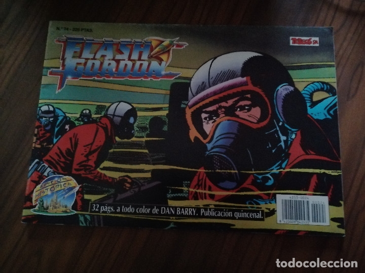 C&oacute;mics: FLASH GORDON. 24. EDICIONES B. EDICI&Oacute;N HIST&Oacute;RICA. GRAPA. BUEN ESTADO - Foto 1