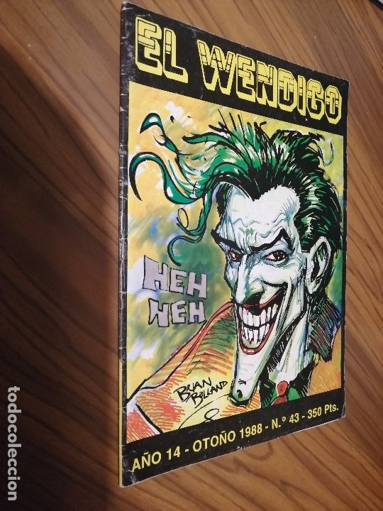 Fumetti: EL WENDIGO 14. GRAPA. BUEN ESTADO. LE FALTA UN TROCITO DE PRIMERA P&Aacute;GINA QUE NO AFECTA AL TEXTO