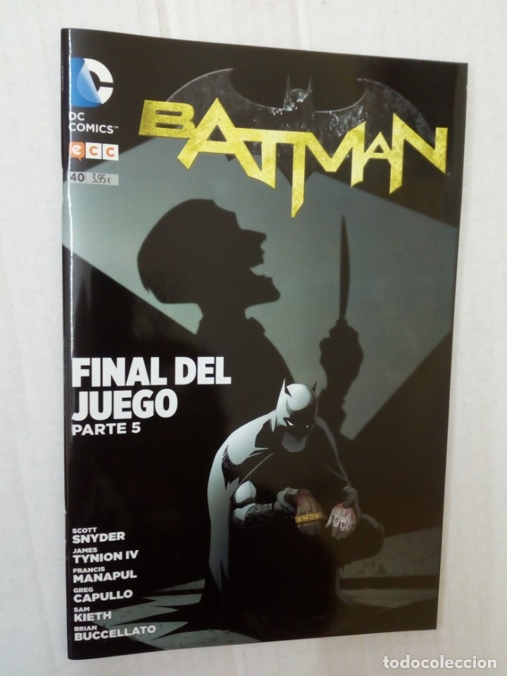 C&oacute;mics: BATMAN n&ordm; 40: FINAL DEL JUEGO PARTE 5. ECC