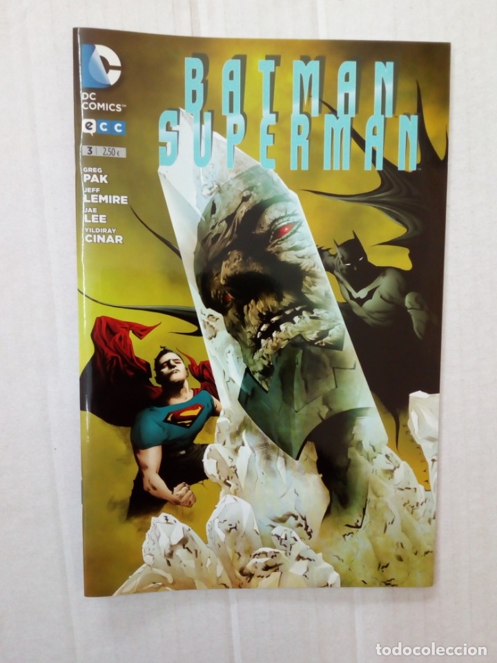 C&oacute;mics: BATMAN / SUPERMAN n&ordm; 3. Pak, Lemire, Lee, Cinar. ECC - Foto 1