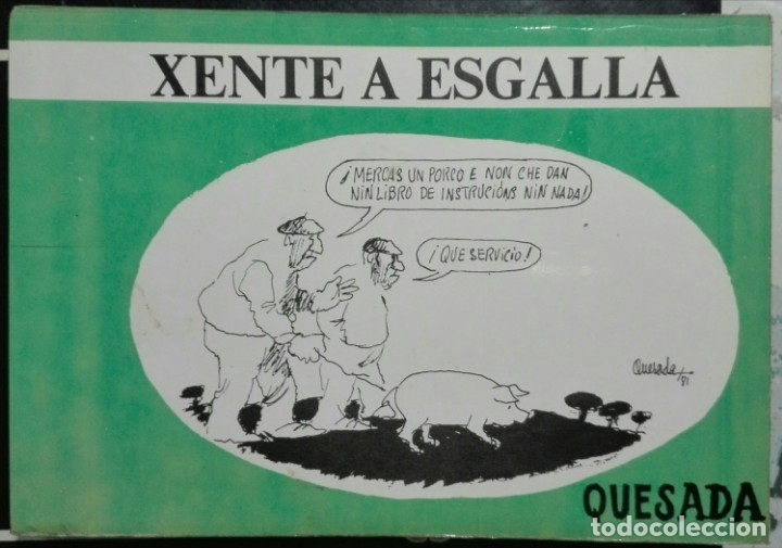 C&oacute;mics: Quesada. Xente a esgalla. 1981 - Foto 1