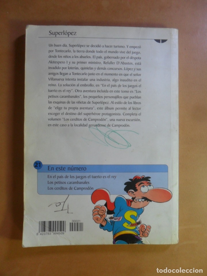 C&oacute;mics: N&ordm; 21 - SUPER LOPEZ - ED. EL MUNDO - 2005 - Foto 2