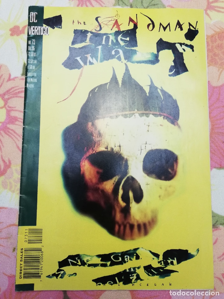 C&oacute;mics: THE SANDMAN N0. 73 , DEC 95 (DC VERTIGO) - Foto 1