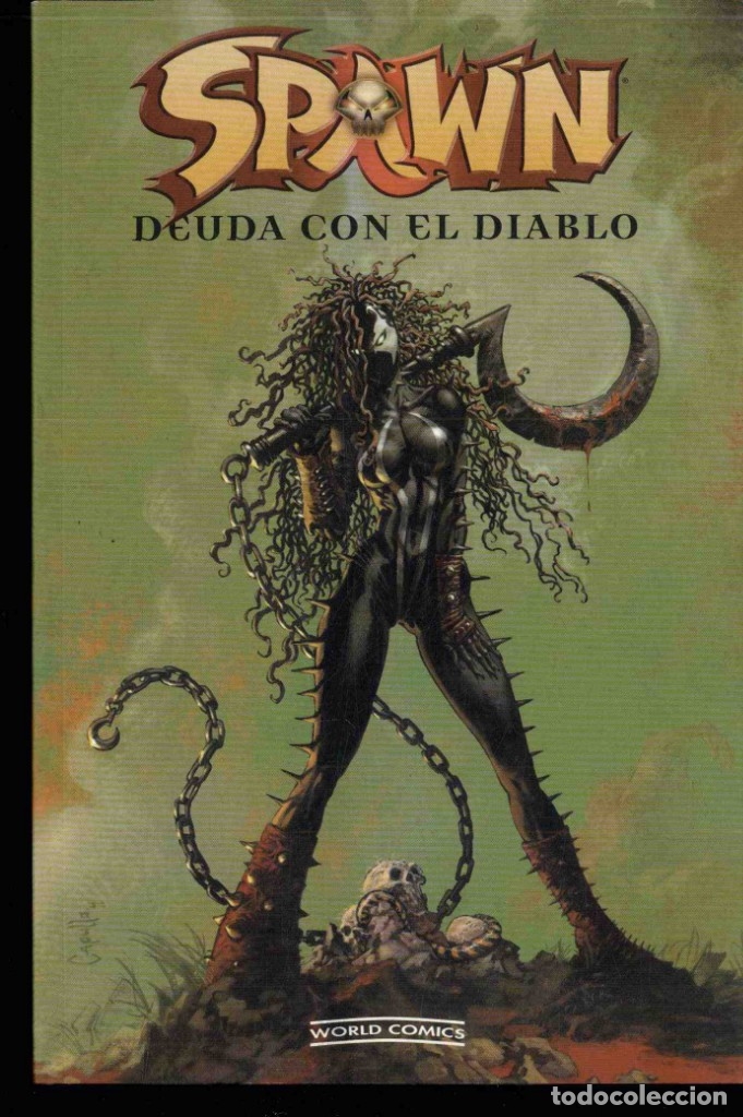 C&oacute;mics: spawn, deuda con el diablo de world comics