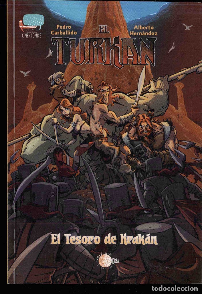 Comics: el turkan, el tesoro de krak&aacute;n de ediciones idea