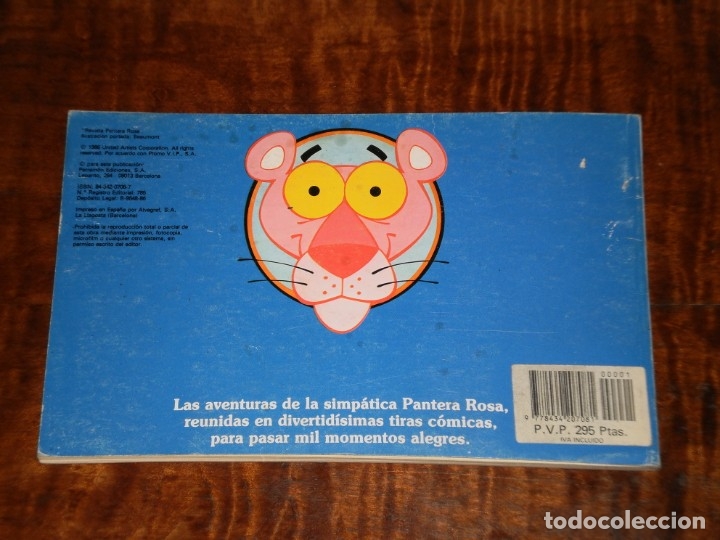 C&oacute;mics: LA PANTERA ROSA &ndash; COMICS VOL. 1 &ndash; Perramon 1986 - Foto 9