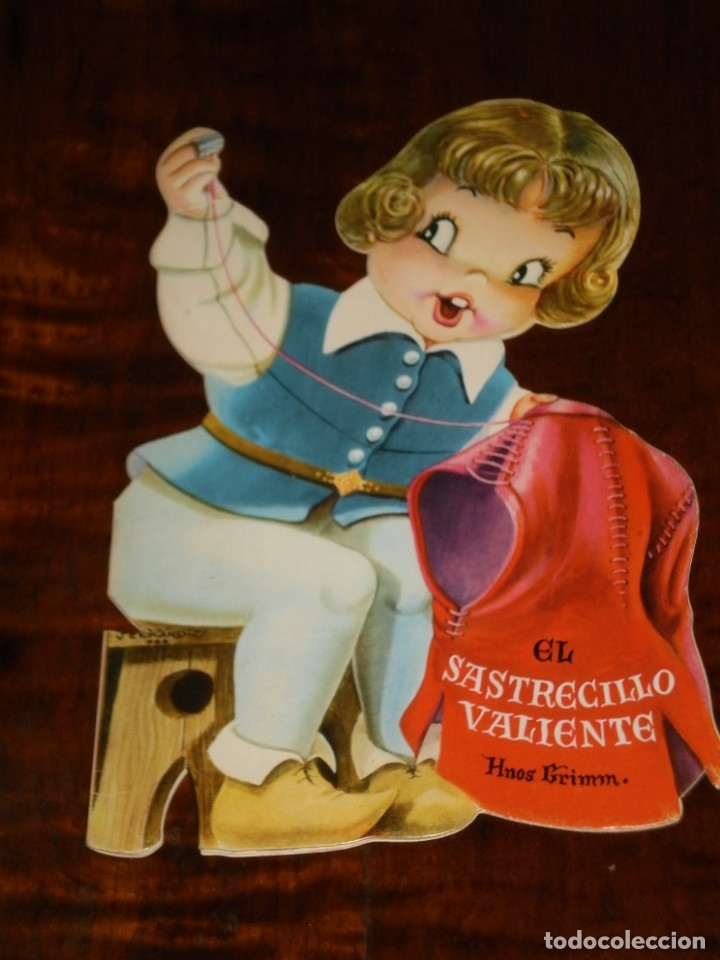 C&oacute;mics: CUENTO TROQUELADO EL SASTRECILLO VALIENTE - EDIGRAF 1981 -  DIBUJOS FERRANDIZ -  ORIGINAL - Foto 2