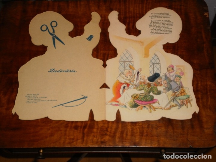 C&oacute;mics: CUENTO TROQUELADO EL SASTRECILLO VALIENTE - EDIGRAF 1981 -  DIBUJOS FERRANDIZ -  ORIGINAL - Foto 4