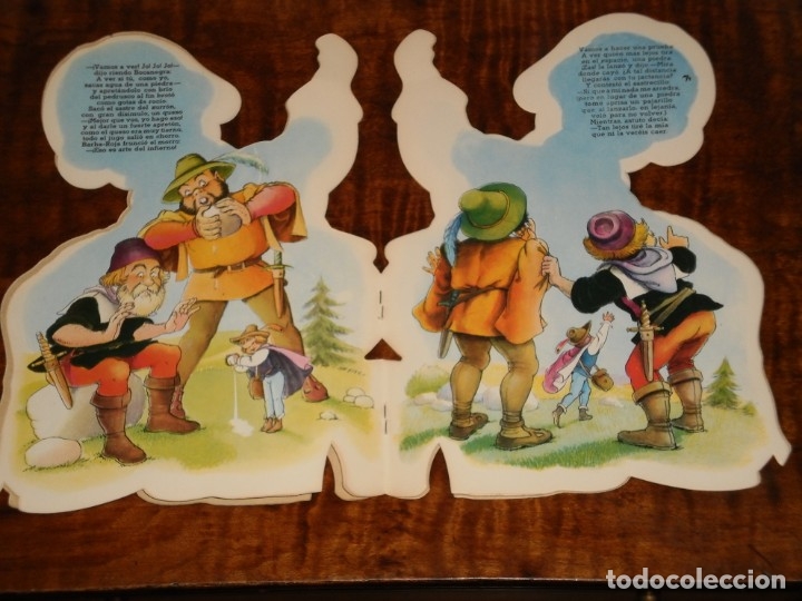C&oacute;mics: CUENTO TROQUELADO EL SASTRECILLO VALIENTE - EDIGRAF 1981 -  DIBUJOS FERRANDIZ -  ORIGINAL - Foto 5