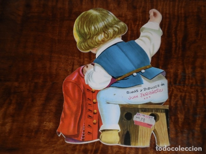 C&oacute;mics: CUENTO TROQUELADO EL SASTRECILLO VALIENTE - EDIGRAF 1981 -  DIBUJOS FERRANDIZ -  ORIGINAL - Foto 7