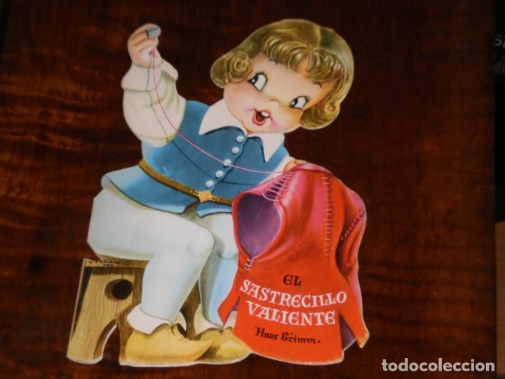 C&oacute;mics: CUENTO TROQUELADO EL SASTRECILLO VALIENTE - EDIGRAF 1981 -  DIBUJOS FERRANDIZ -  ORIGINAL - Foto 8