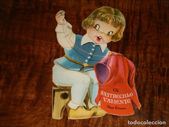 C&oacute;mics: CUENTO TROQUELADO EL SASTRECILLO VALIENTE - EDIGRAF 1981 -  DIBUJOS FERRANDIZ -  ORIGINAL - Foto 9