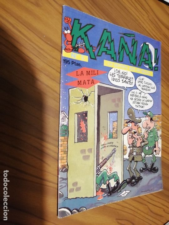 Comics: KA&Ntilde;A 5. GRAPA. BUEN ESTADO. REVISTA. Varios autores. caj. 99