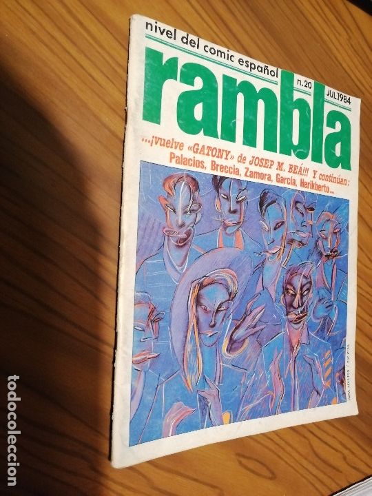Comics: RAMBLA 20. REVISTA. GRAPA. BUEN ESTADO PERO LE FALTA UN TROCITO EN PRIMERA P&Aacute;GINA. ANTES EX-LIBRIS