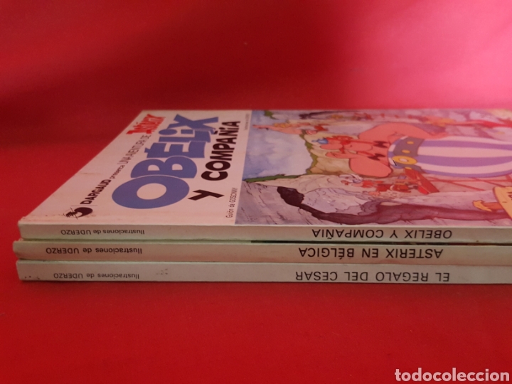 C&oacute;mics: Ast&eacute;rix y Obelix. Tres libros a&ntilde;os 80. - Foto 2