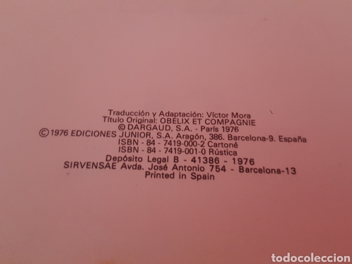 C&oacute;mics: Ast&eacute;rix y Obelix. Tres libros a&ntilde;os 80. - Foto 3
