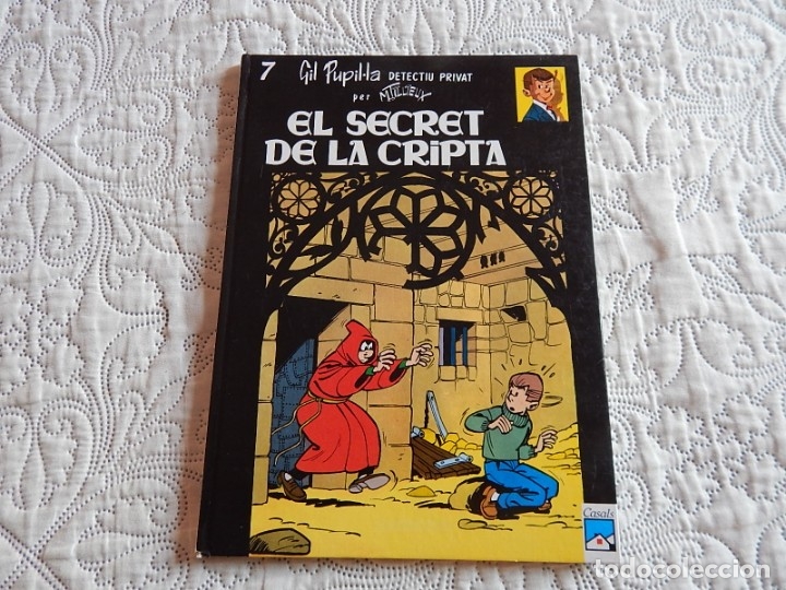 C&oacute;mics: GIL PUPILA DETECTIU PRIVAT - EL SECRET DE LA CRIPTA N. 7 - CATALA - Foto 1