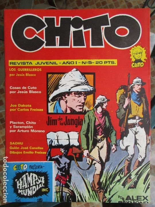 C&oacute;mics: CHITO A&Ntilde;O I - N&ordm; 6 - 20 PTAS. - 1974 - Foto 1