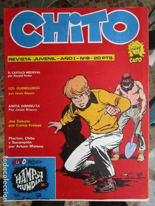 C&oacute;mics: CHITO A&Ntilde;O I - N&ordm; 6 - 20 PTAS. - 1974 - Foto 1