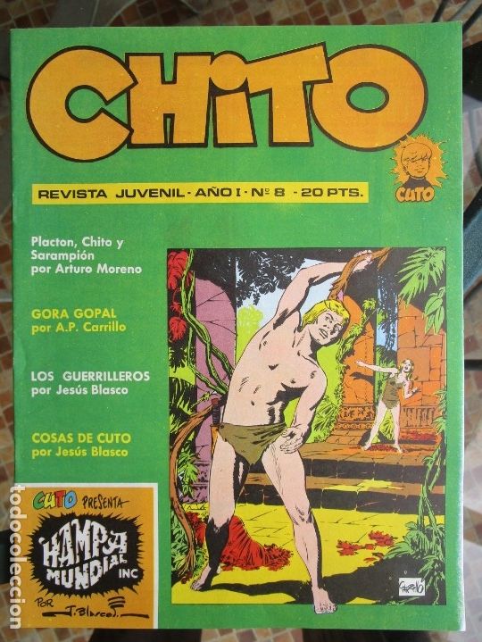 C&oacute;mics: CHITO A&Ntilde;O I - N&ordm; 8 - 20 PTAS. - 1974 - Foto 1