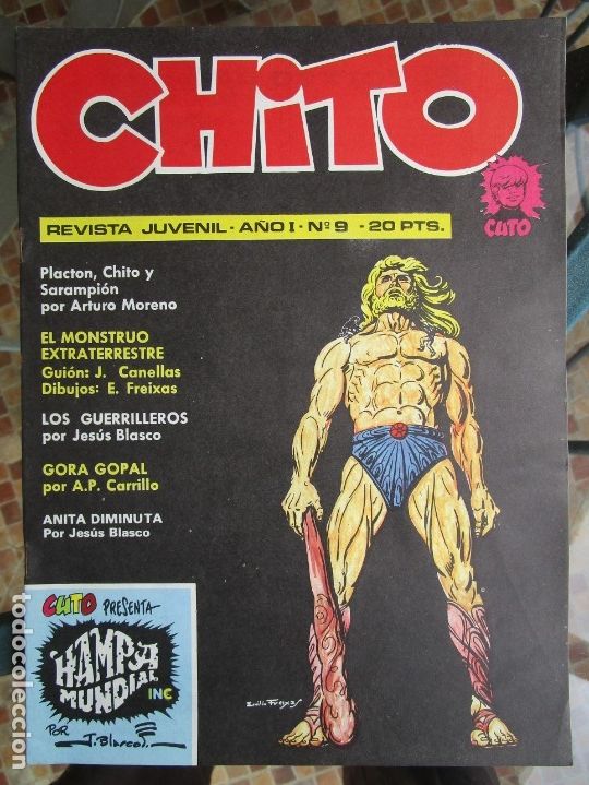 C&oacute;mics: CHITO A&Ntilde;O I - N&ordm; 9 - 20 PTAS. - 1974 - Foto 1