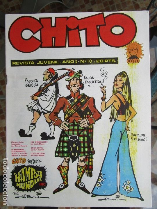 C&oacute;mics: CHITO A&Ntilde;O I - N&ordm; 10 - 20 PTAS. - 1974 - Foto 1