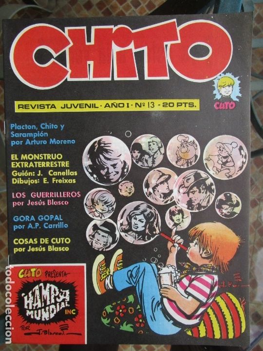 C&oacute;mics: CHITO A&Ntilde;O I - N&ordm; 13 - 20 PTAS. - 1974 - Foto 1