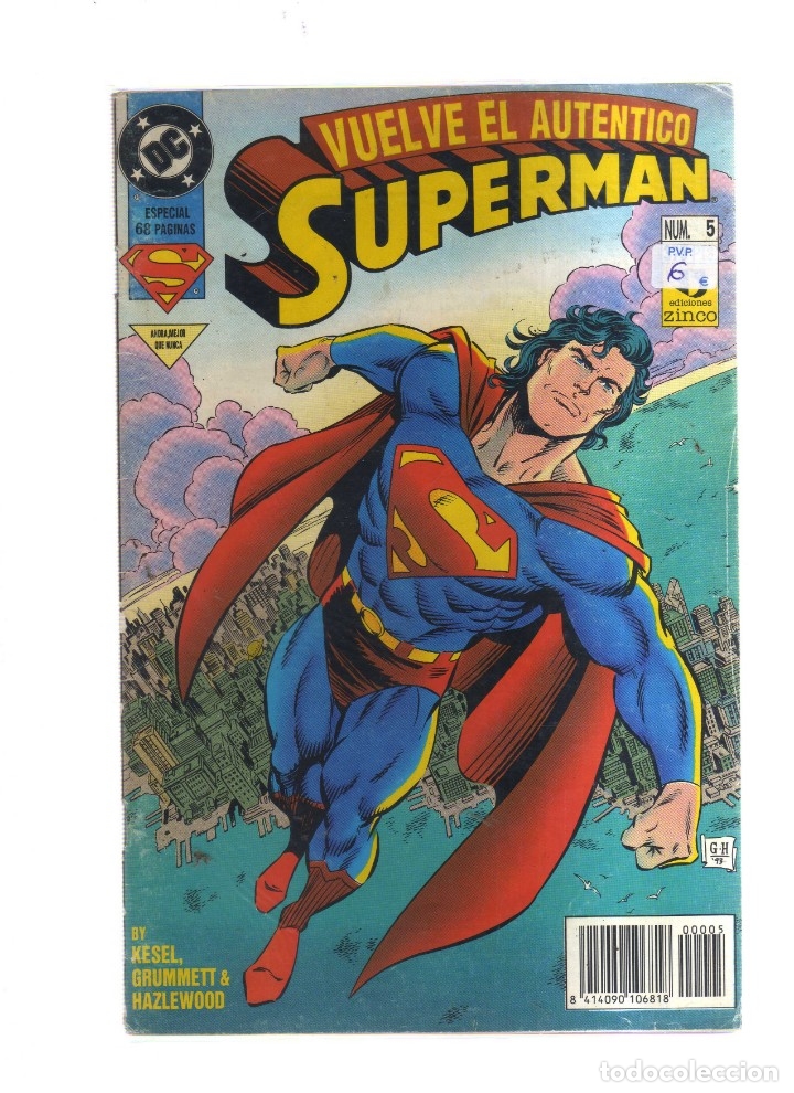 C&oacute;mics: SUPERMAN VUELVE EL AUTENTICO N,5 DC - Foto 1