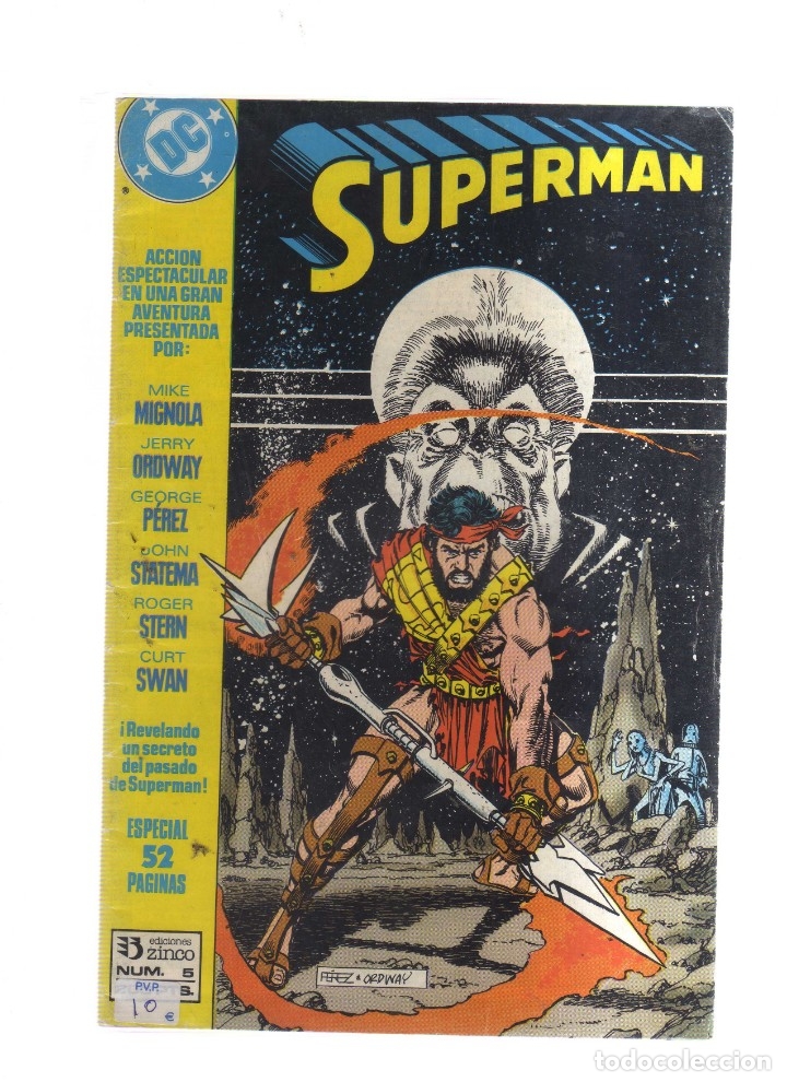 C&oacute;mics: SUPERMAN DC N,5 ZINCO - Foto 1
