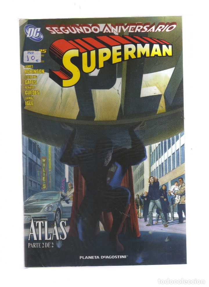 C&oacute;mics: SUPERMAN DC SEGUNDO ANIVERSARIO ATLAS PARTE 2 DE 2 - Foto 1