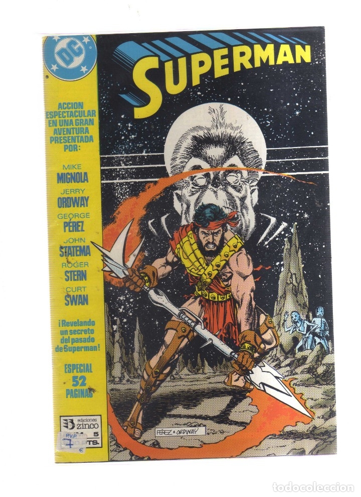 C&oacute;mics: SUPERMAN DC N,5 ZINCO - Foto 1