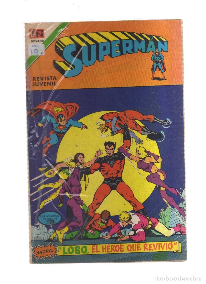 C&oacute;mics: SUPERMAN REVISTA JUVENIL LOBO, EL HEROE QUE REVIVIO - Foto 1