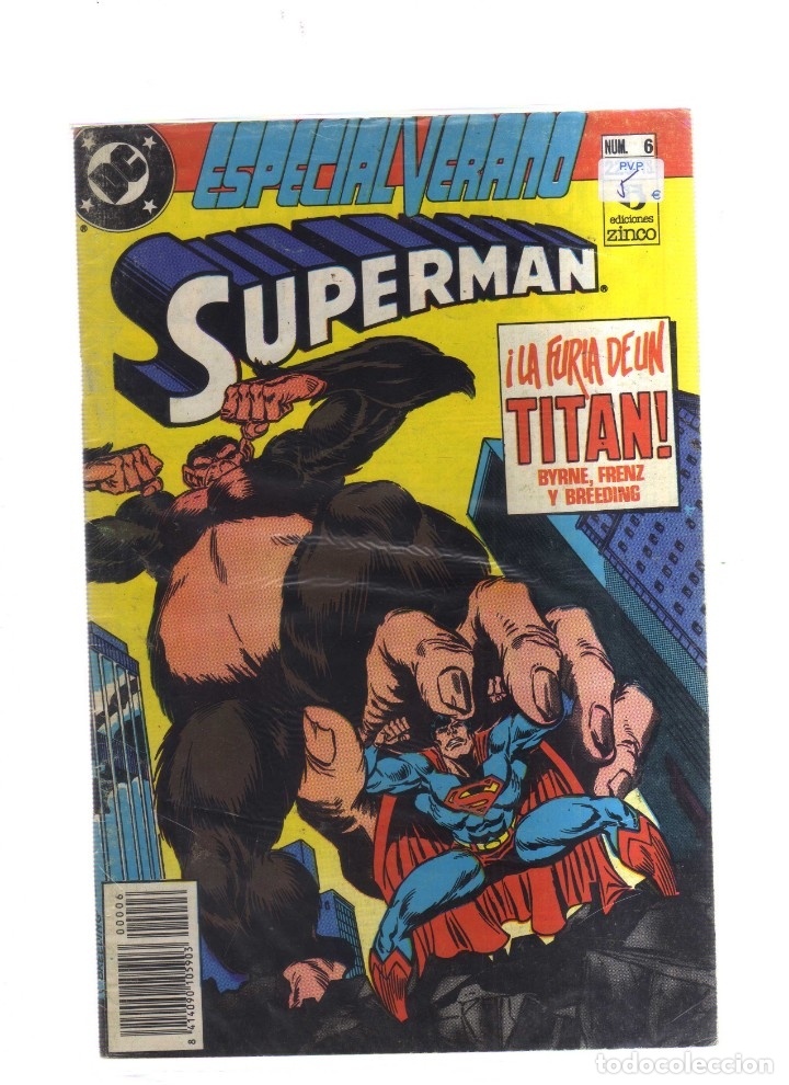 C&oacute;mics: SUPERMAN DC N,6 ZINCO ESPECIAL VERANO - Foto 1