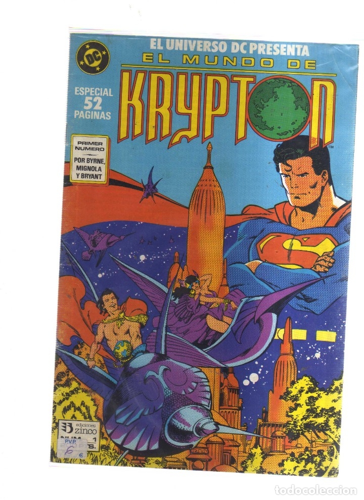 C&oacute;mics: KRYPTON EL MUNDO EL UNIVERSO DC PRECENTA - Foto 1