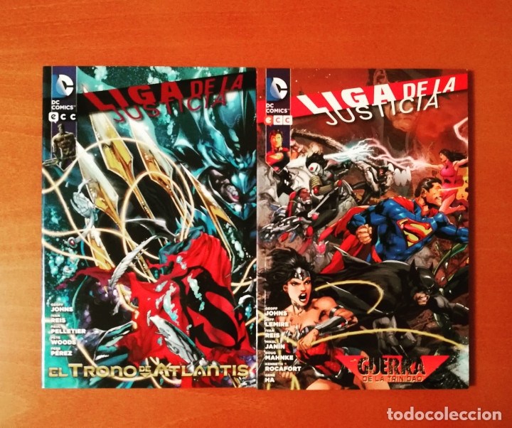 C&oacute;mics: LIGA DE LA JUSTICIA ECC EDICIONES Completa 11 N&ordm;. m&aacute;s 2 Extras - Foto 3