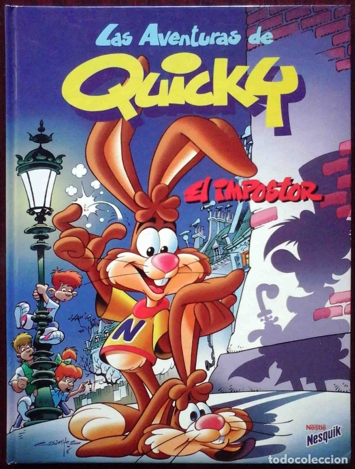 C&oacute;mics: Las aventuras de Quicky - El impostor - Tapas duras. - Foto 1