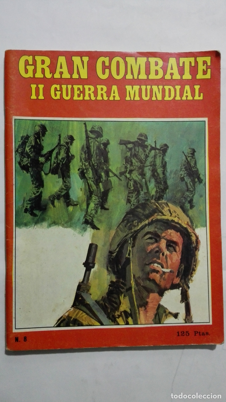 C&oacute;mics: GRAN COMBATE II GUERRA MUNDIAL, N&ordm; 8, EDICIONES GAVIOTA - Foto 1