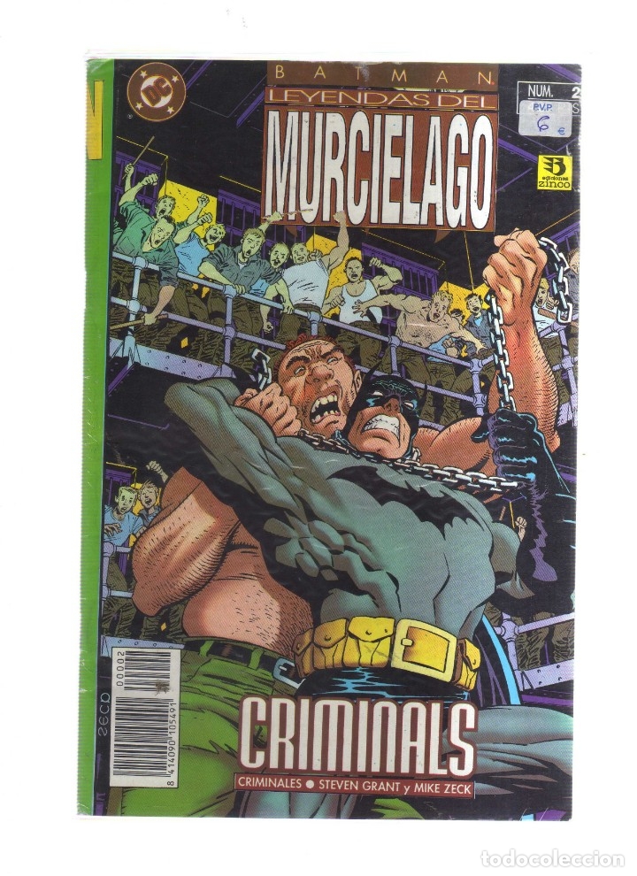 C&oacute;mics: MURCIELAGO BATMAN CRIMINALS N,2 - Foto 1
