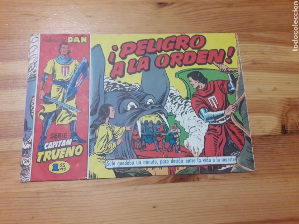 Comics : Capitan trueno DAN 24 Peligro a la orden