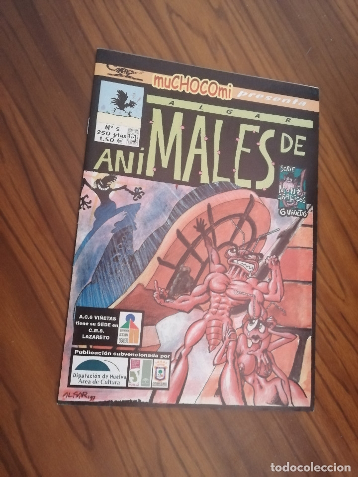 Fumetti: ANIMALES DE. ALGAR. MUCHOCOMI. HUELVA. GRAPA. AUTOEDITADO. BUEN ESTADO. DIFICIL