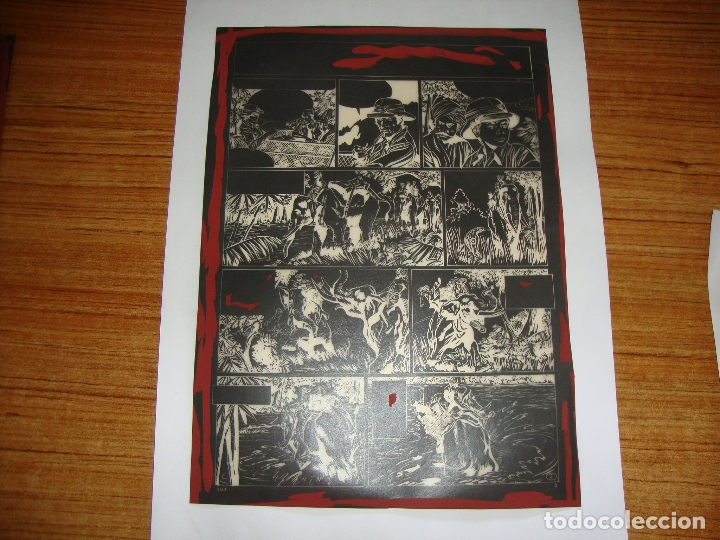 C&oacute;mics: FOTOLITO ORIGINAL COMIC GORA GOPAL DE CARRILLO CAPITULO 1 PAGINA 2 - Foto 1