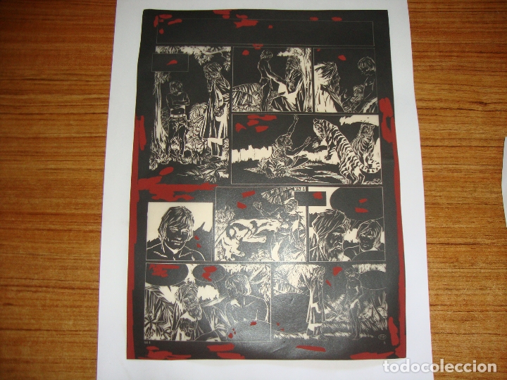 C&oacute;mics: FOTOLITO ORIGINAL COMIC GORA GOPAL DE CARRILLO CAPITULO 1 PAGINA 5 - Foto 1
