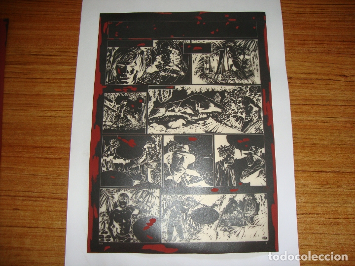 C&oacute;mics: FOTOLITO ORIGINAL COMIC GORA GOPAL DE CARRILLO CAPITULO 1 PAGINA 8 - Foto 1