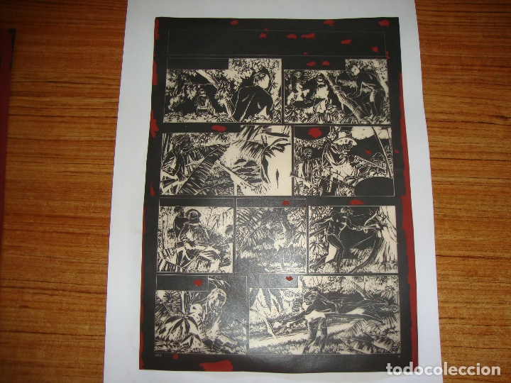 C&oacute;mics: FOTOLITO ORIGINAL COMIC GORA GOPAL DE CARRILLO CAPITULO 1 PAGINA 9 - Foto 1