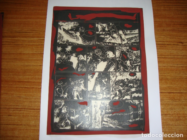 C&oacute;mics: FOTOLITO ORIGINAL COMIC GORA GOPAL DE CARRILLO CAPITULO 1 PAGINA 10 - Foto 1