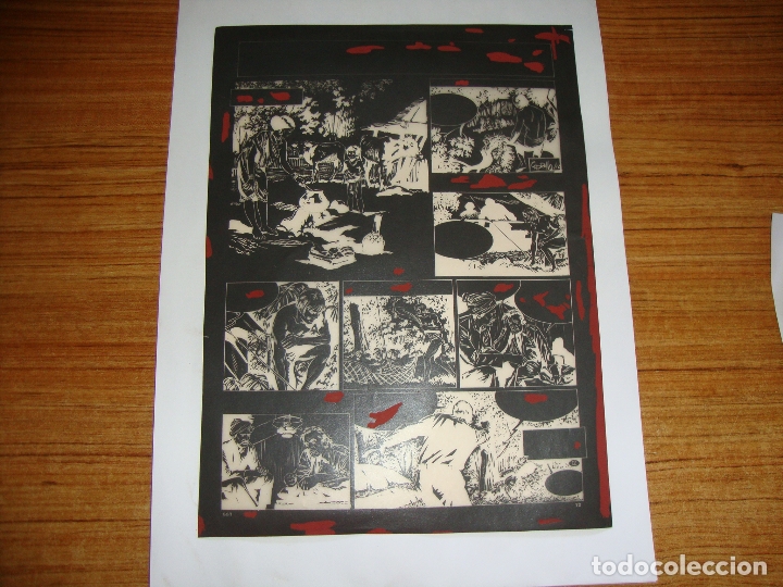 C&oacute;mics: FOTOLITO ORIGINAL COMIC GORA GOPAL DE CARRILLO CAPITULO 1 PAGINA 12 - Foto 1