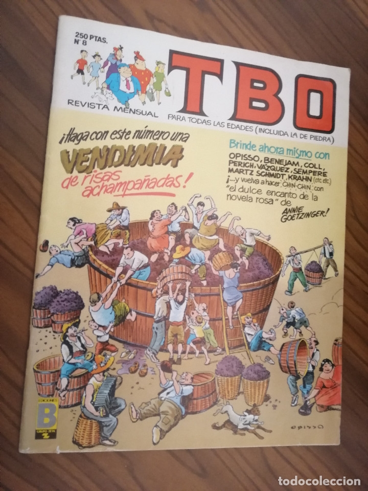 Fumetti: TBO 8. GRAPA. BUEN ESTADO. REVISTA. EDICIONES B.