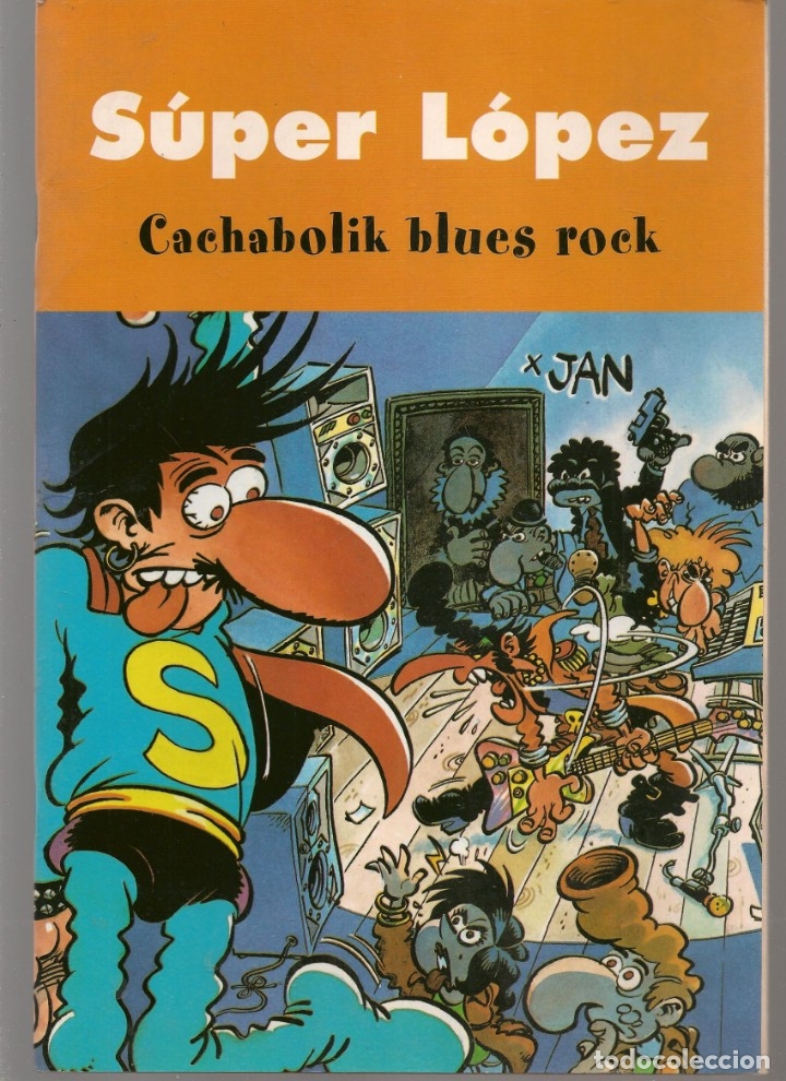 C&oacute;mics: SUPER L&Oacute;PEZ. CACHABOLIK BLUES ROCK. EDICIONES B. (ST/MG/BL4) - Foto 1