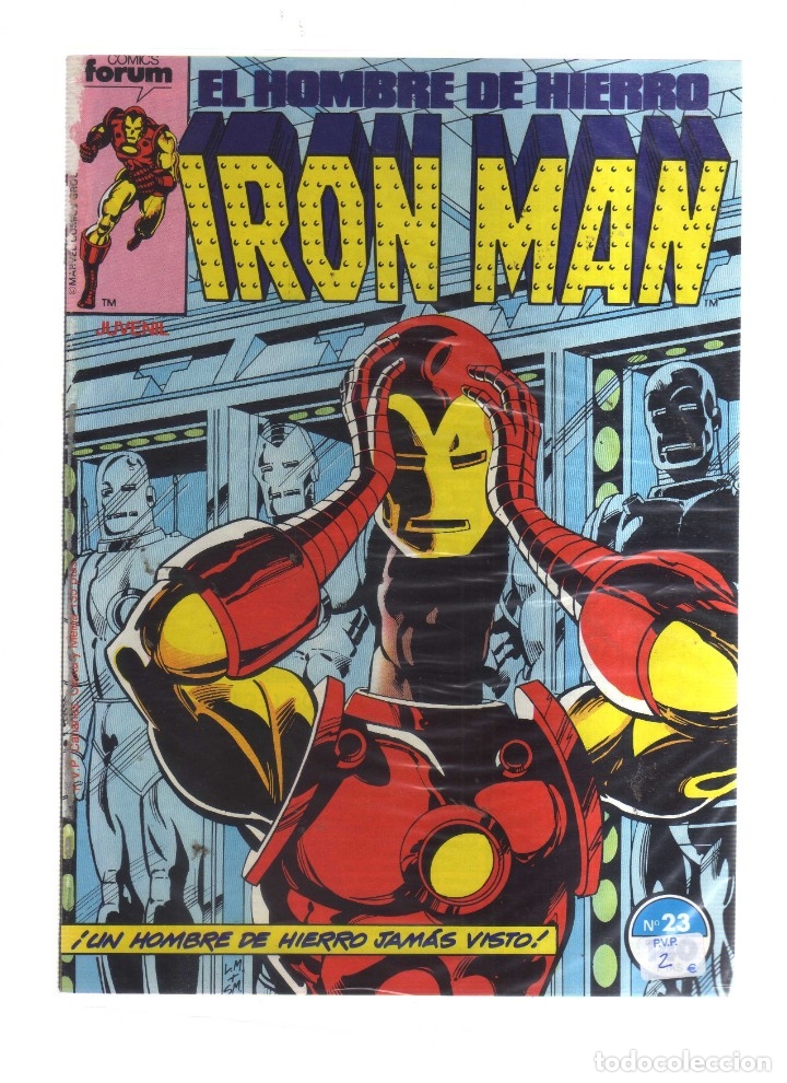 C&oacute;mics: IRON MAN EL HOBRE DE HIERRO N,23 - Foto 1