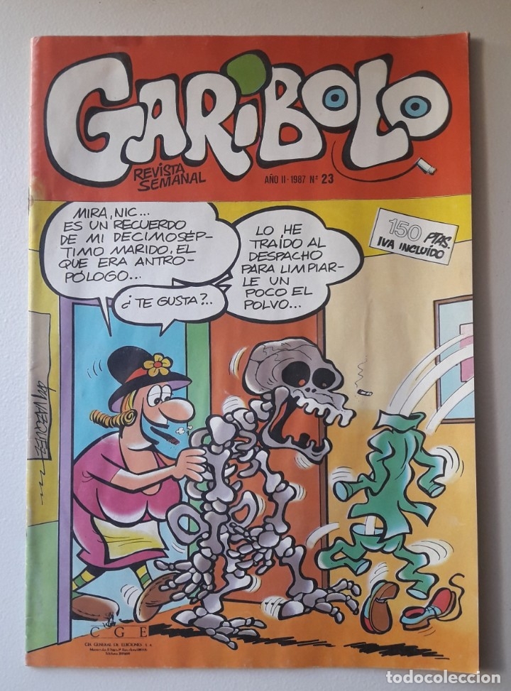 C&oacute;mics: GARIBOLO N&ordm; 23, A&Ntilde;O II (1987) - Foto 1
